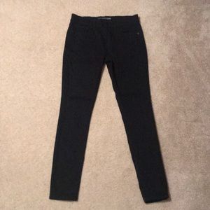 Express Mid Rise Black Stretch Jean Legging